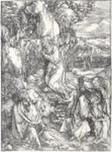 Christ On The Mount Of Olives (b.6; M., Holl.115)