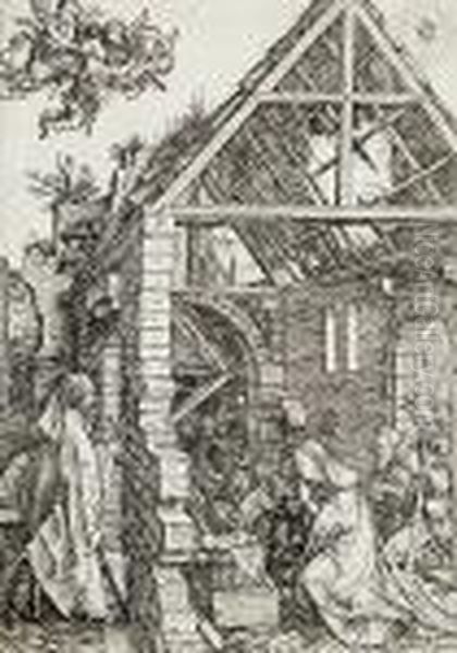 The Adoration Of The Shepherds (bartsch Wc 85) - view 1