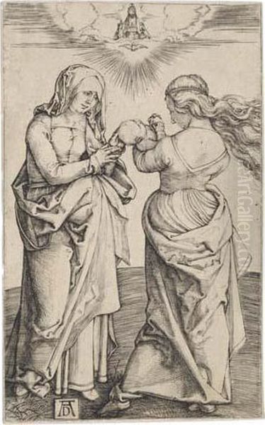 Virgin With The Infant Christ And St. Anne - view 1