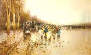 Dia de lluvia by Jose Navarro Llorens