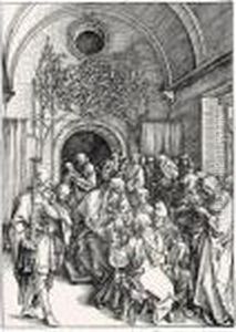 The Circumcision (b.86; M., Holl.198) by Albrecht Durer