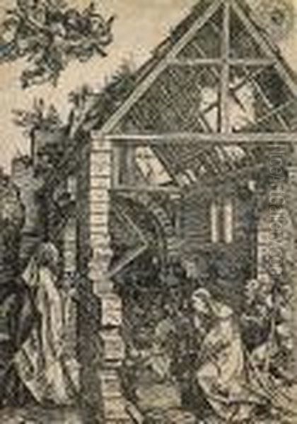 The Adoration Of The Shepherds (bartsch 85) - view 1