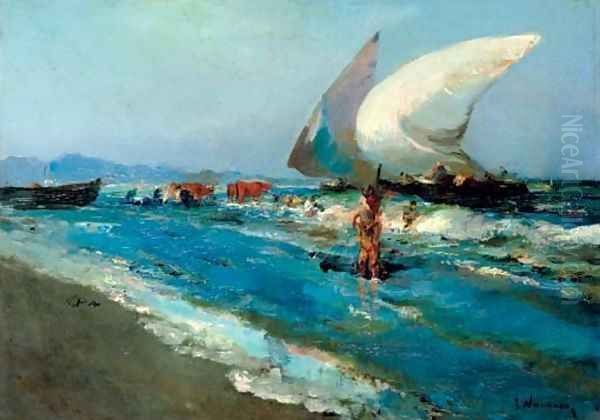 La playa de Valencia (The beach, Valencia) - view 1