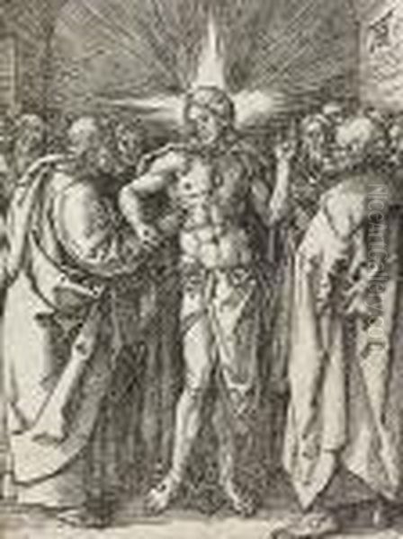 Chrystus I Niewierny Tomasz, Z Malej Pasji, Xvi W - view 1