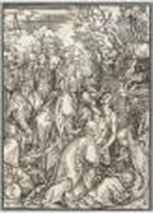The Deposition (b.12; M., Holl.123) by Albrecht Durer