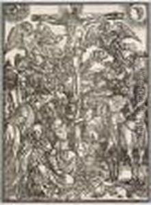 The Crucifixion (b.11; M., Holl.120) by Albrecht Durer