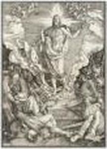 The Resurrection (b.15; M., Holl.124) by Albrecht Durer