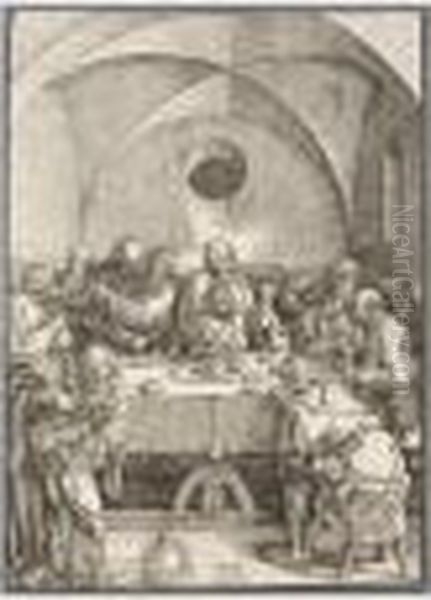 The Last Supper (b.5; M., Holl.114) - view 1