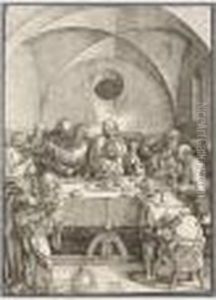 The Last Supper (b.5; M., Holl.114) by Albrecht Durer