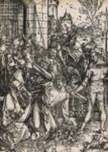 The Bearing Of The Cross (bartsch Wc10) by Albrecht Durer