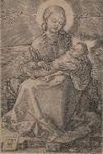 Madonna With The Swaddled Infant (bartsch E N 38)