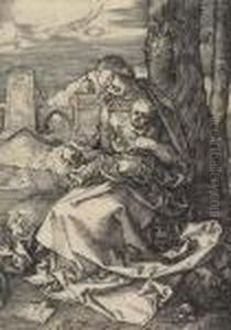 The Virgin And Child With A Pear