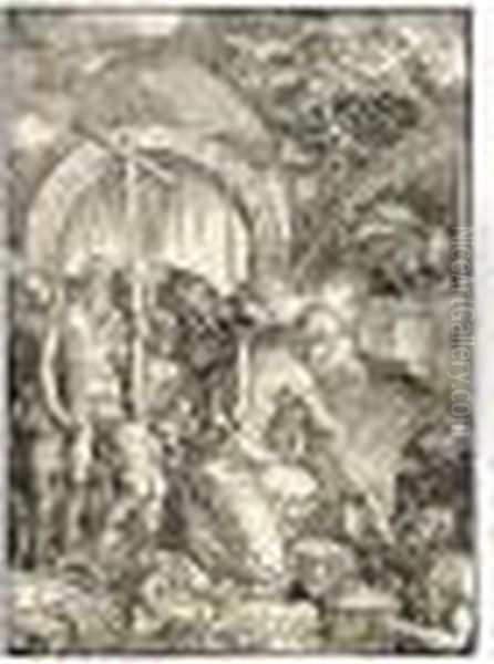 Christ In Limbo (b.14; M., Holl.121) - view 1