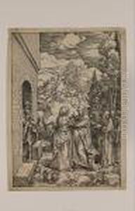 The Visitation (bartsch 84) by Albrecht Durer