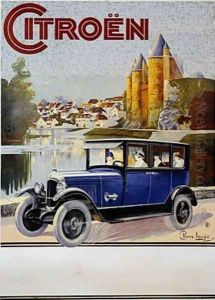 Advertisement for Citroen by Pierre Louys