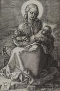 Virgin With The Swaddled Child by Albrecht Durer