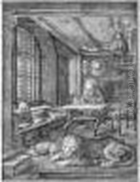 St Jerome In His Study (b.60; M., Holl.59) - view 1