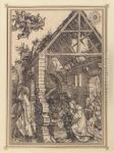 The Nativity, From The Life Of The Virgin by Albrecht Durer