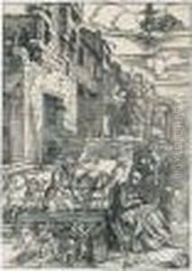 Sojourn Of The Holy Family In Egypt (b. 90; M., Holl. 202)