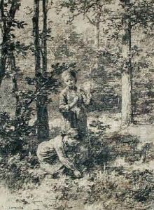 Gathering Lilies of the Valley 1886