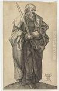 St. Simon<</b> by Albrecht Durer