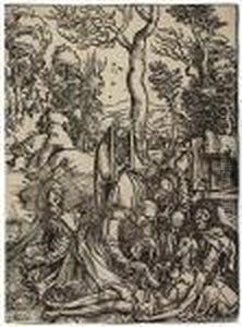 The Deposition<</b> by Albrecht Durer
