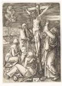 Christ On The Cross<</b> by Albrecht Durer