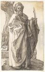 St. Batholomew<</b> by Albrecht Durer