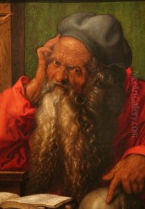 Saint Jerome In His Study by Albrecht Durer