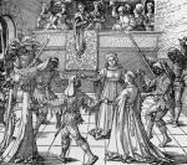 The Torch Dance At Augsburg - view 1