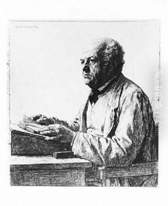 The Artists Father by Leon Augustin Lhermitte