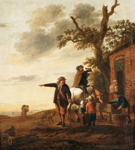 At The Inn by Cornelis Dusart