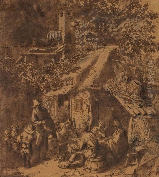 Drehleierspieler Voreiner Schenke - view 1