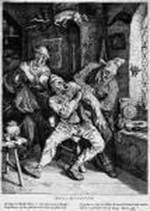 Heelmeester (der Dorfchirurg) by Cornelis Dusart