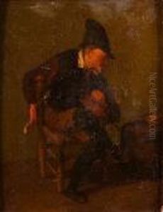 Fumeur A La Pipe by Cornelis Dusart