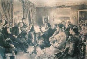 The Quartet or The Musical Evening at the House of Amaury Duval 1881 The Quartet or The Musical Evening at the House of Amaury Duval 1881