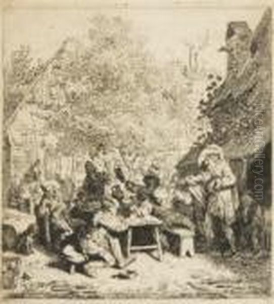 Der Geiger Vor Dem
Wirtshaus. - view 1