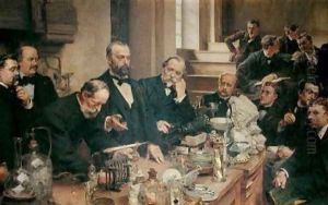 Henri Sainte-Claire Deville 1818-81 Lecturing 1890