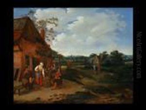 Landschaft Mit Musizierender Abendgesellschaft Landschaft Mit Musizierender Abendgesellschaft
