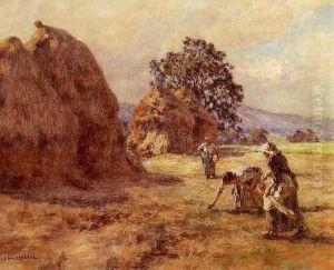 The Gleaners 1922 by Leon Augustin Lhermitte