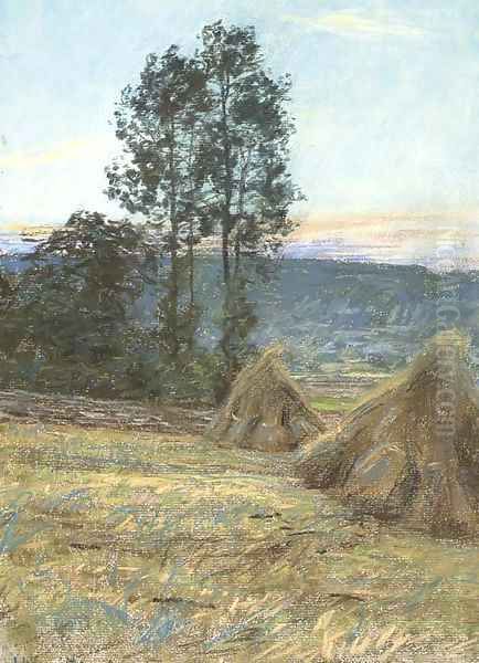 Les Meules, coucher de soleil - view 1
