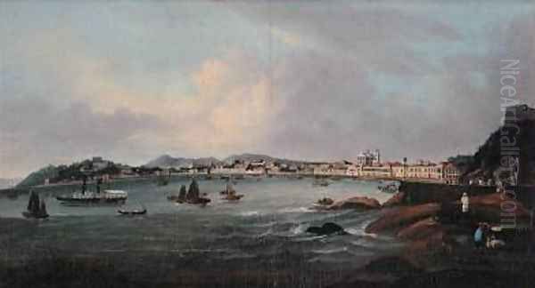 Harbour at Macao China - view 1