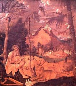 Orpheus and the Animals 1519 by Hans the Younger Leu