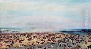 Battle of Tuyuti from the paintings depicting the Triple Alliance War 1866