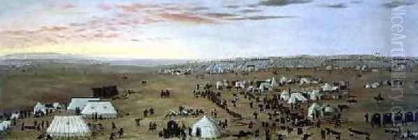 The Uruguaiana Camp Rio Grande Brazil 1865 - view 1
