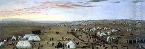 The Uruguaiana Camp Rio Grande Brazil 1865 by Candido Lopez