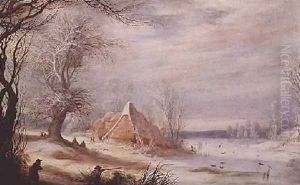 Winter Landscape 6 by Gijsbrecht Leytens