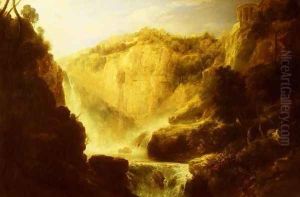 Falls Of Tivoli by William Linton