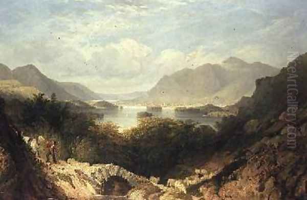 Derwent Water with Ashness Bridge - view 1