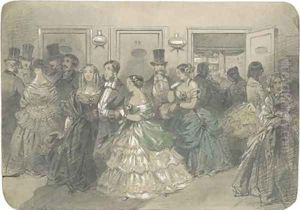 The Swedish Opera 1850 by Egron Sellif Lundgren